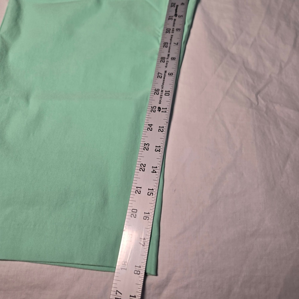 Kim Rogers Capri Pants 16P Mint Green Millennium Capri Tummy Control Pull On NWT - Picture 3 of 8